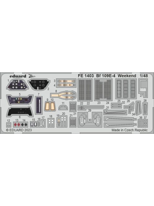 Eduard - Bf 109E-4 Weekend 1/48