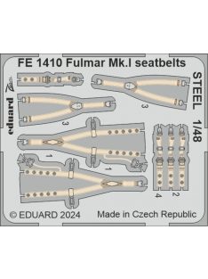 Eduard - Fulmar Mk.I seatbelts STEEL 1/48