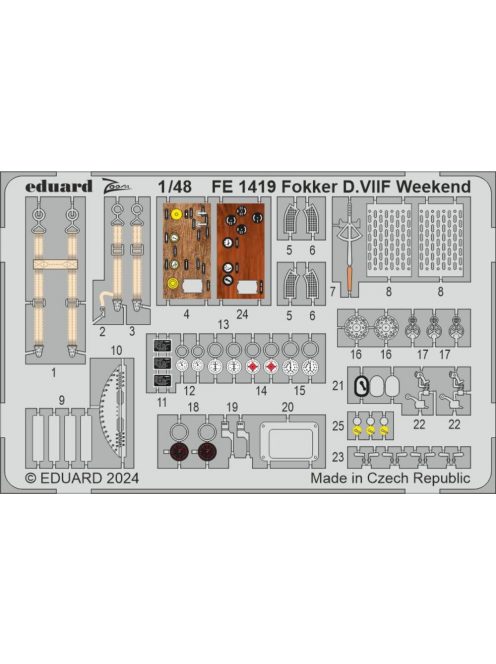 Eduard - Fokker D.VIIF Weekend 1/48 EDUARD