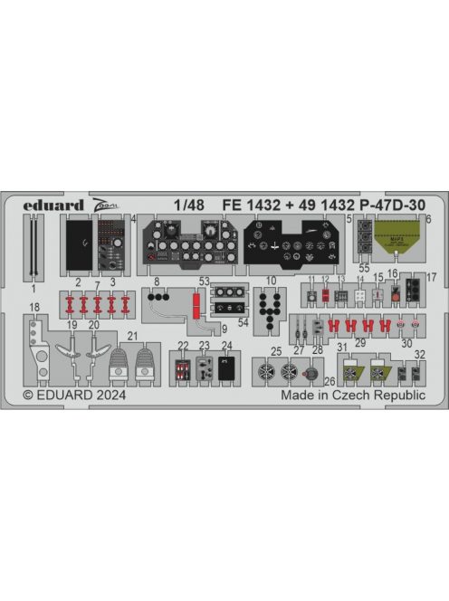 Eduard - P-47D-30 1/48 MINIART