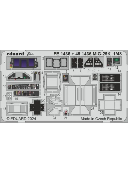 Eduard - MiG-29K 1/48 HOBBY BOSS