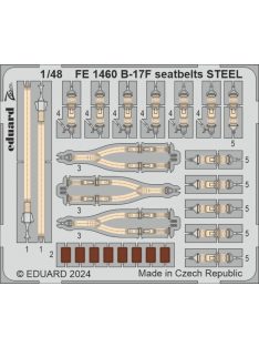 Eduard - B-17F seatbelts STEEL 1/48