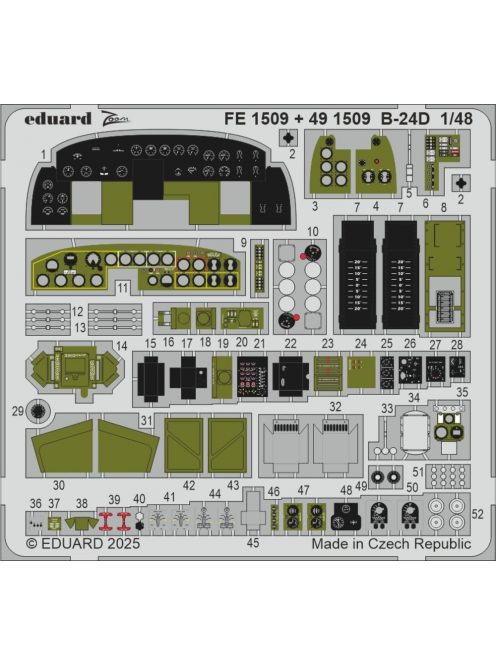 Eduard - B-24D  HOBBY BOSS