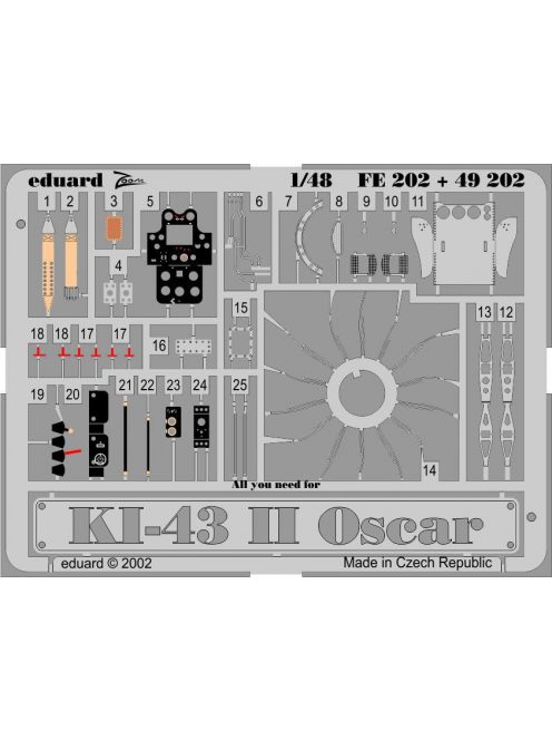 Eduard - Ki -43 II Oscar 