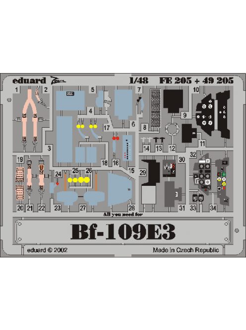Eduard - Bf-109 E3 