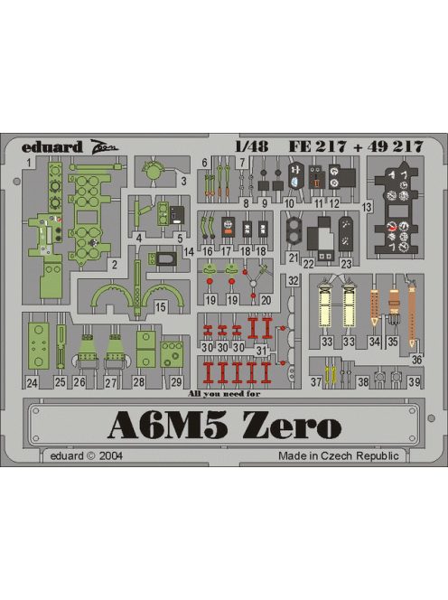 Eduard - A6M5 Zero 