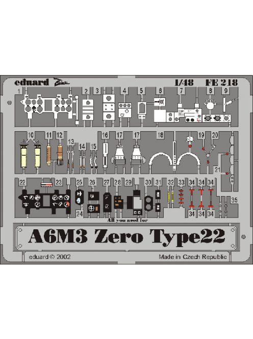 Eduard - A6M3 Zero Type 22 
