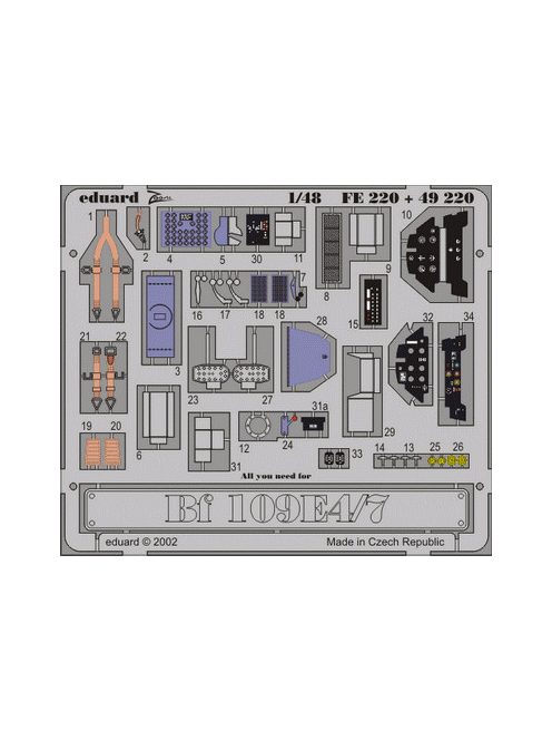 Eduard - Bf-109E4/7 