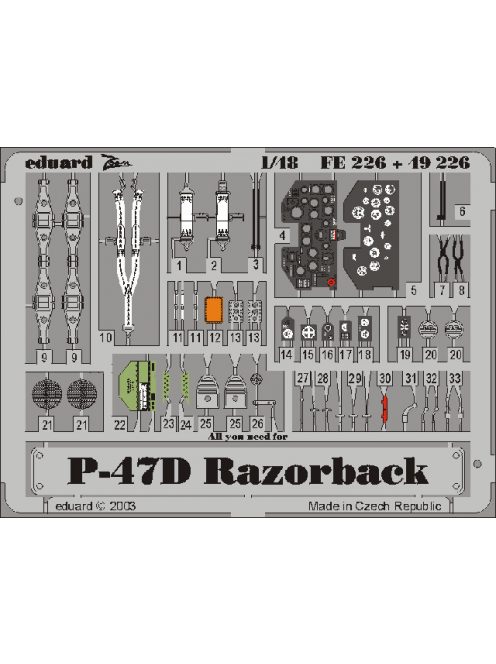 Eduard - P-47D Razorback 