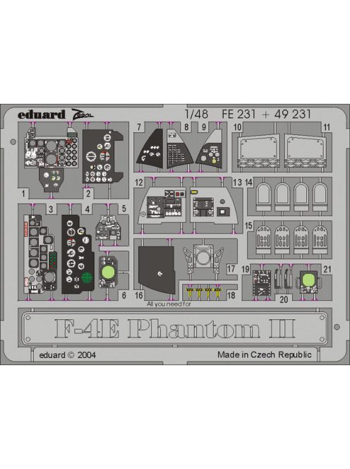 Eduard - P-4E Phantom II 