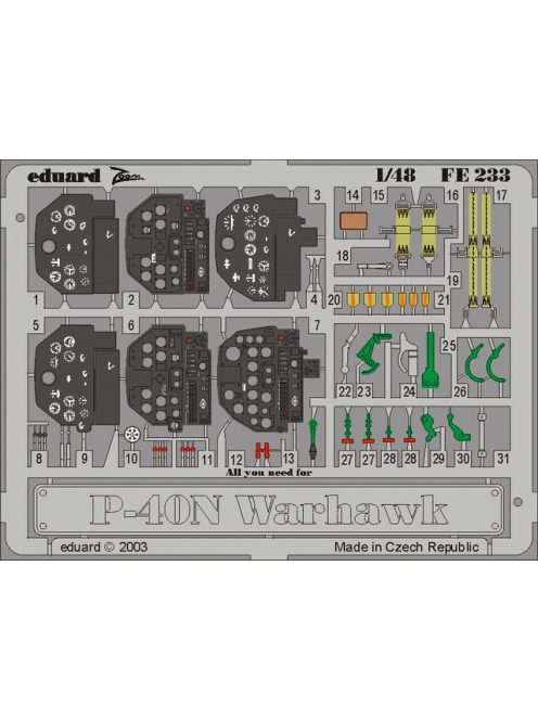 Eduard - P-40N Warhawk 