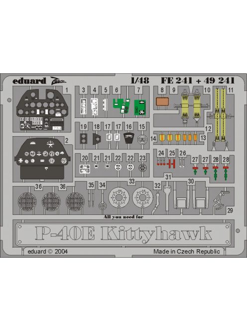 Eduard - P-40E Kittyhawk 