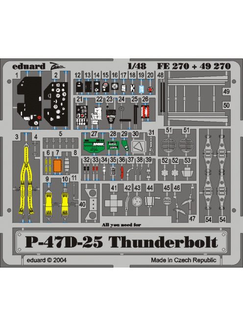 Eduard - P-47D-25 Thunderbolt 