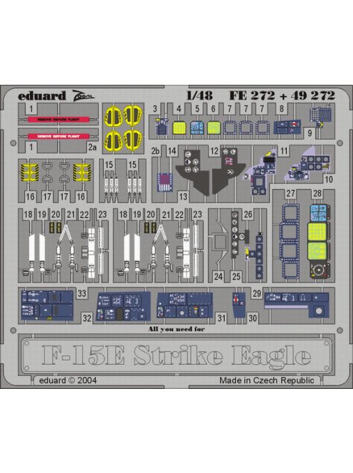 Eduard - F-15E Strike Eagle Interior Set 