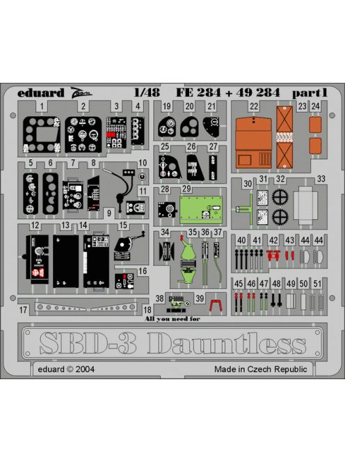 Eduard - SBD-3 Dauntless 