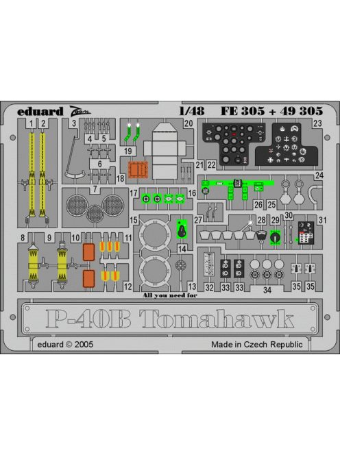 Eduard - P-40B Tomahawk 