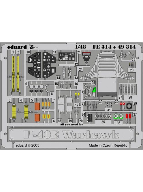 Eduard - P-40E Warhawk 