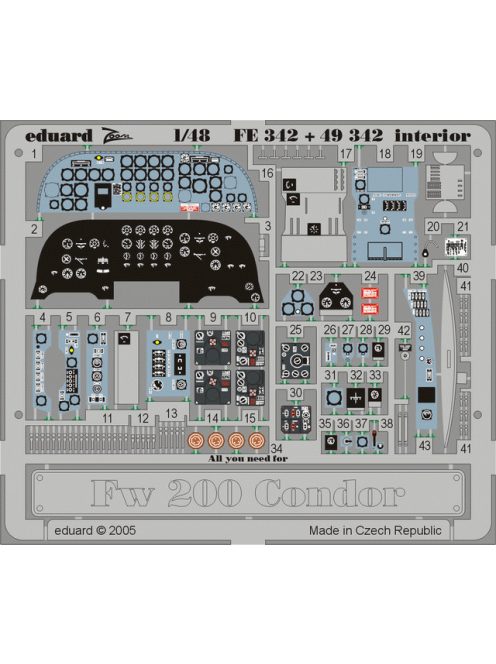 Eduard - Fw 200 Condor interior 