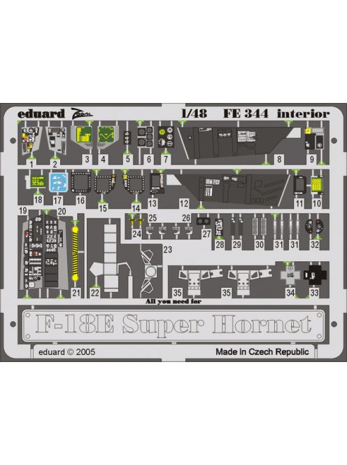 Eduard - F-18E Super Hornet interior FE344