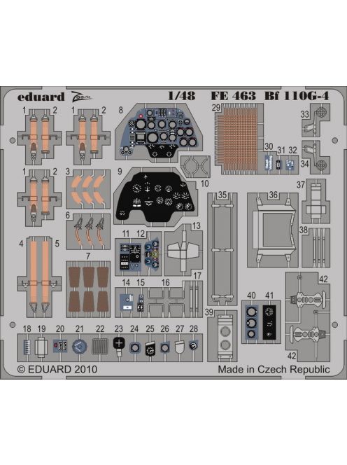 Eduard - Bf 110G-4 WEEKEND for Eduard 