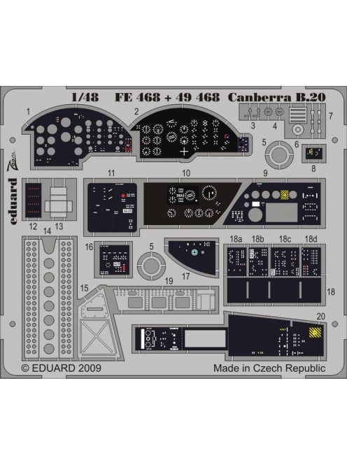 Eduard - Canberra B20 S.A. for Airfix 