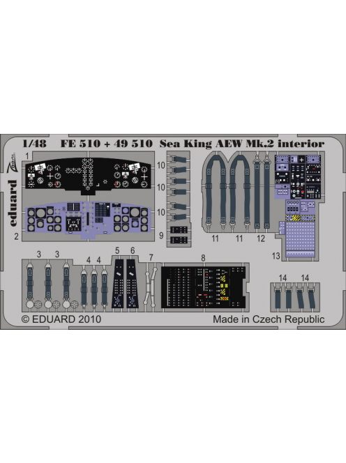Eduard - Sea King AEW Mk.2 interior S.A. (HAS) 