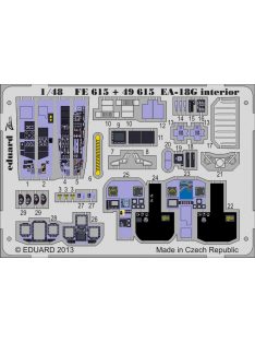 Eduard - EA-18G interior S.A. for Italeri 