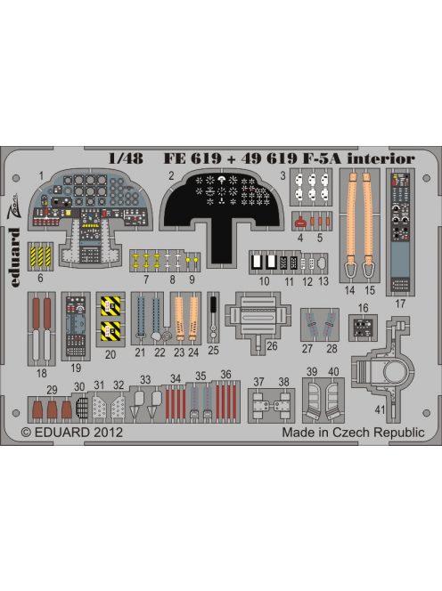 Eduard - F-5A interior S.A. for Kinetic 