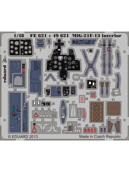 Eduard - MiG-21F-13 S.A. for Trumpeter 