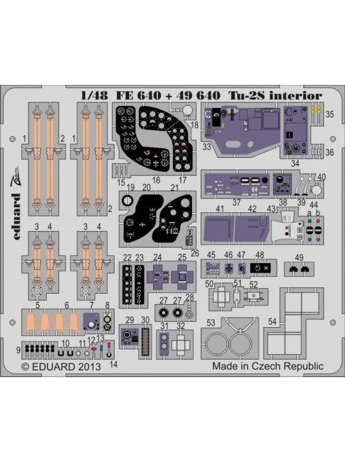 Eduard - Tu-2S interior S.A. for Xuntong Model 