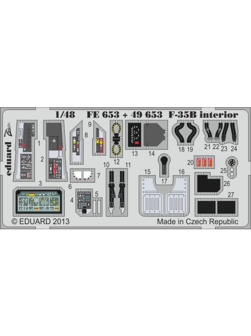 Eduard - F-35B interior for Kitty Hawk 