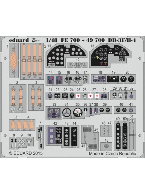 Eduard - DB-3F/II-4 for Xuntong Model 