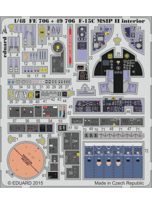 Eduard - F-15C MSIP II interior for Great Wall H 