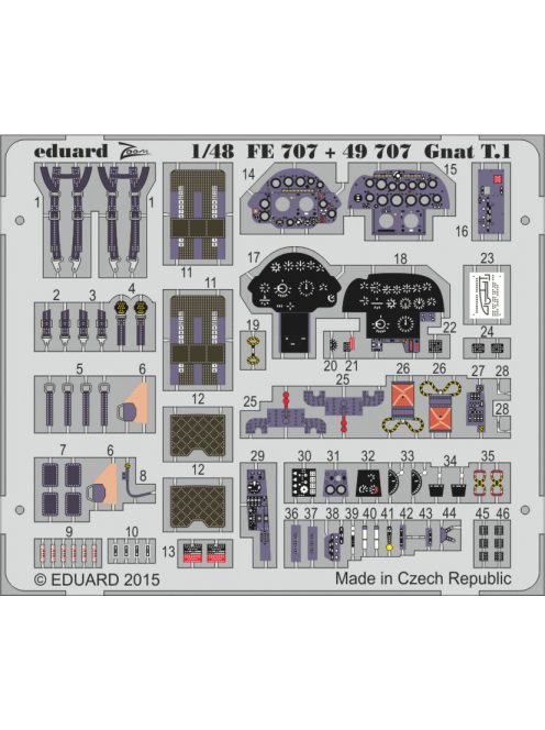 Eduard - Gnat T.1 for Airfix 