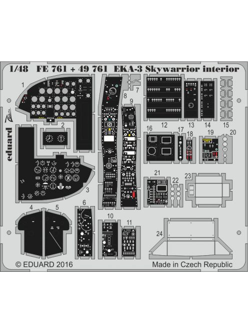 Eduard - EKA-3 Skywarrior interior for Trumpeter 