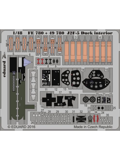 Eduard - J2F-5 Duck interior for Merit 