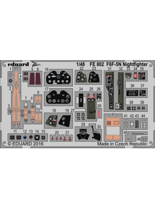 Eduard - F6F-5N Nightfighter for Eduard 