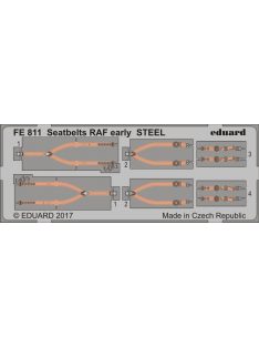 Eduard - Seatbelts RAF early STEEL 