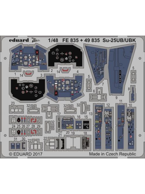 Eduard - Su-25UB/UBK for SMER 