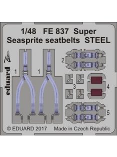 Eduard - Super Seasprite seatbelts STEEL f.KittyH 