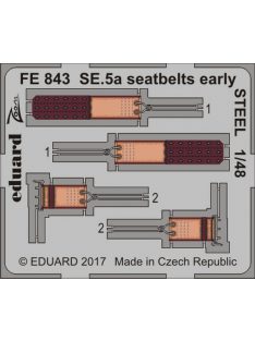 Eduard - SE.5a seatbelts early STEEL for Eduard 