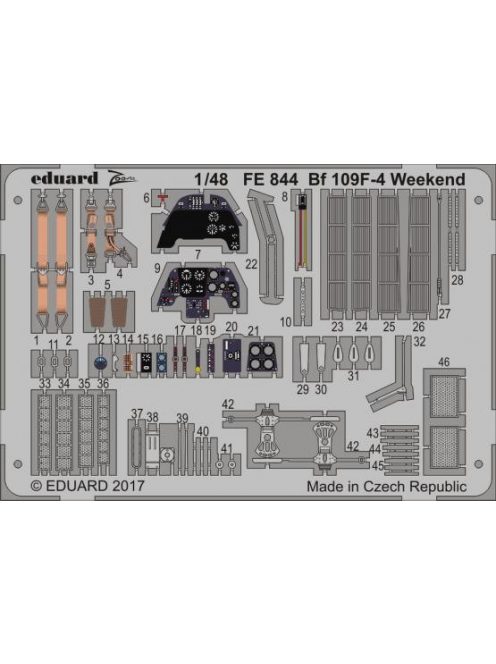 Eduard - Bf 109F-4 Weekend for Eduard 