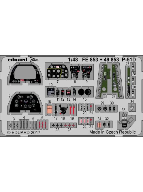 Eduard - P-51D for Airfix 