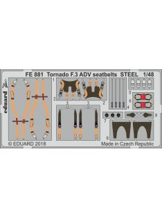 Eduard - Tornado F.3 ADV seatbelts STEEL f.Revell 