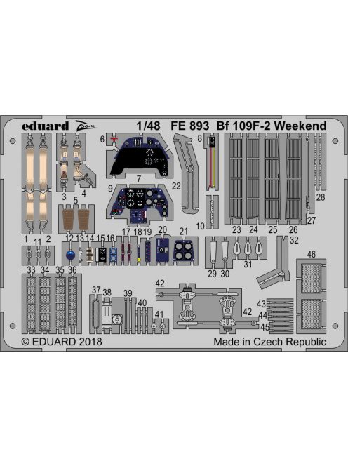 Eduard - Bf 109F-2 Weekend for Eduard 