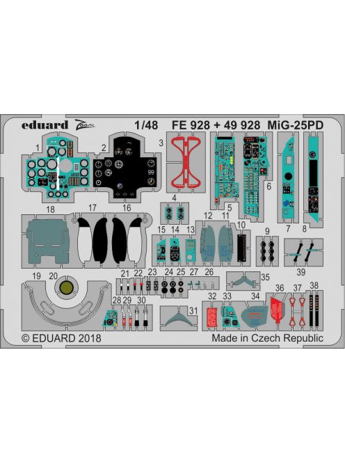 Eduard - MiG-25PD for ICM 