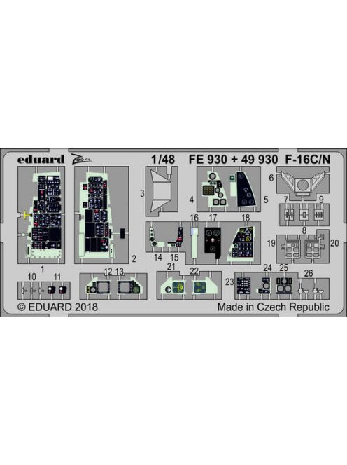 Eduard - F-16C/N for Tamiya 