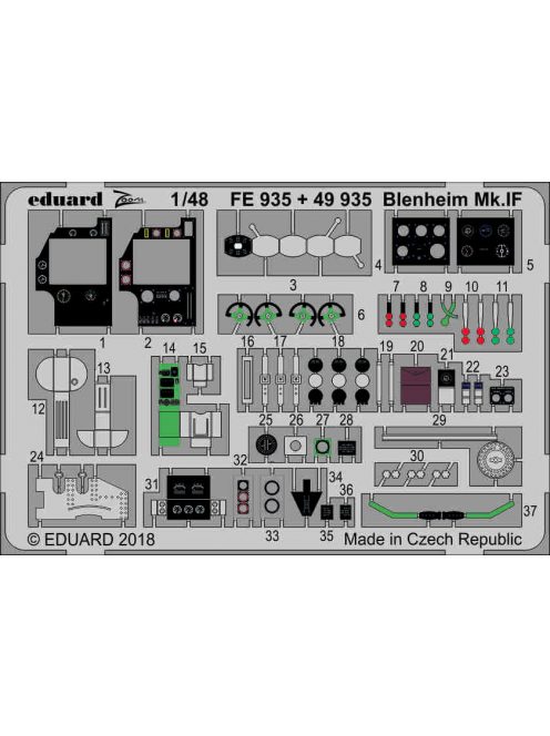 Eduard - Blenheim Mk.IF for Airfix 