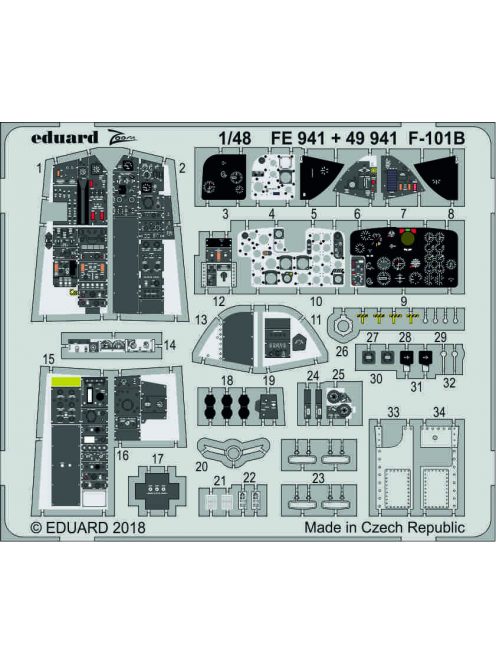 Eduard - F-101B for Kitty Hawk 