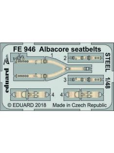 Eduard - Albacore seatbelts STEEL for Trumpeter 